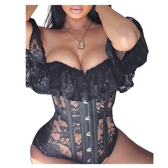 Eve Royal Lace Top - Picture 8 of 8